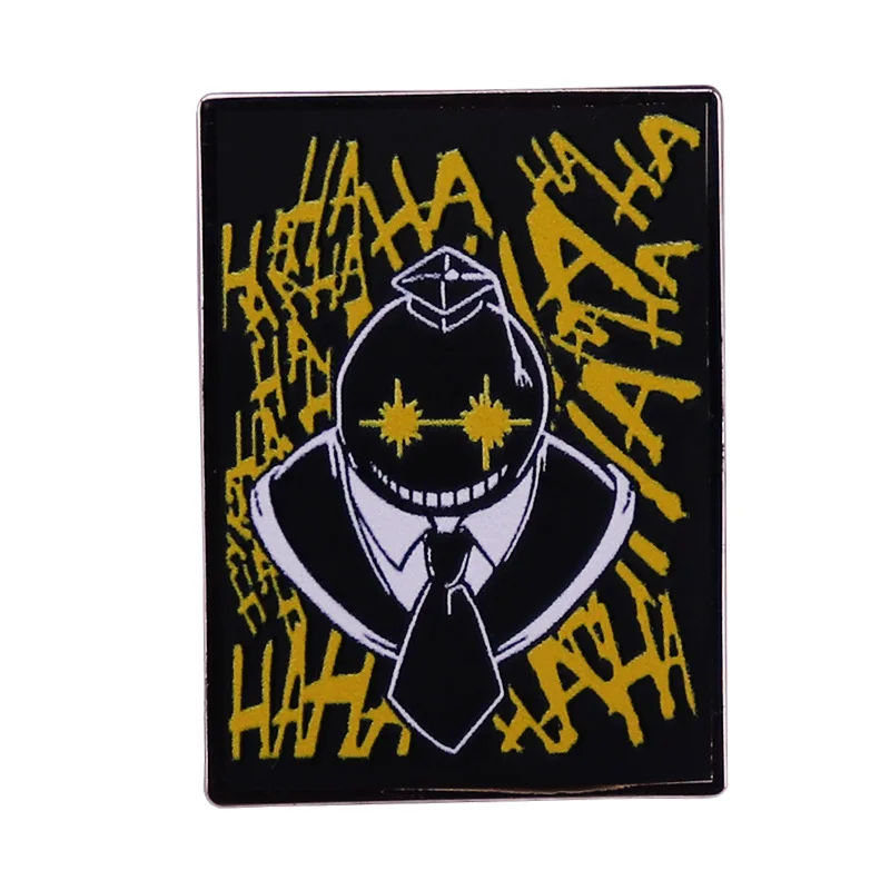 Assassination Classroom Korosensei Cosplay Cartoon Costume Props Metal Badge Pin Alloy Brooch Accessories
Assassination Classroom Korosensei Cosplay Cartoon Costume Props Metal Badge Pin Alloy Brooch Accessories