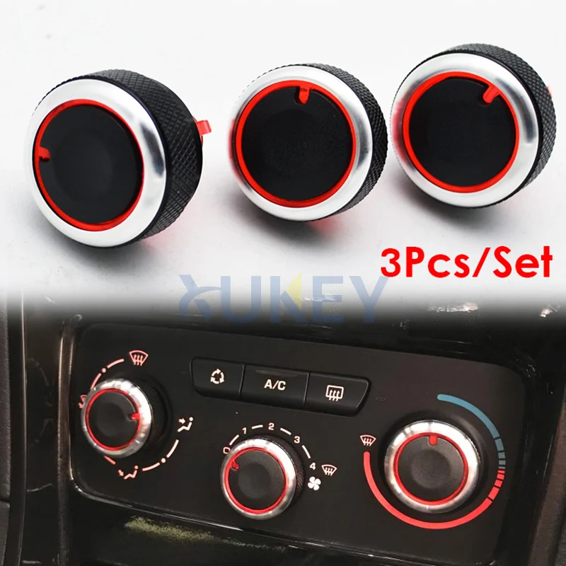 3pcs For PEUGEOT 307 CITROEN C-TRIOMPHE Car Aluminium Air Condition AC Heater Climate Control Switch knobs Dials Buttons Styling
3pcs For PEUGEOT 307 CITROEN C-TRIOMPHE Car Aluminium Air Condition AC Heater Climate Control Switch knobs Dials Buttons Styling