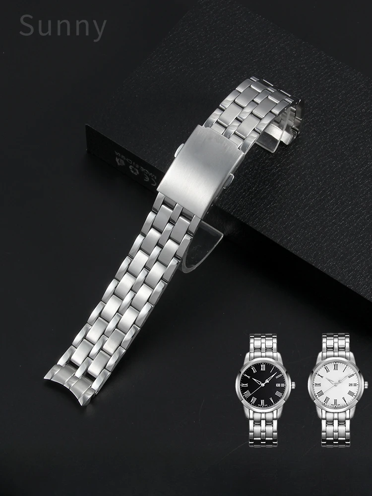 Ремешок для часов Tissot T033, сказочный классический серебристый с инструментом, серии T033410, T033210, запасные оригинальные аксессуары 1853, 19 мм
Ремешок для часов Tissot T033, сказочный классический серебристый с инструментом, серии T033410, T033210, запасные оригинальные аксессуары 1853, 19 мм