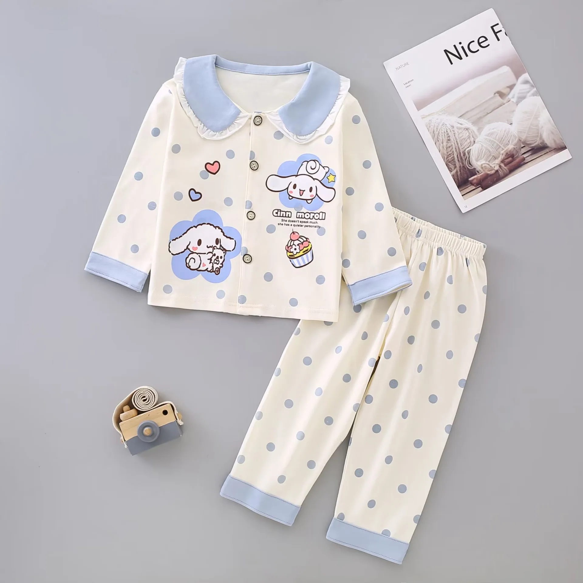 Детская зимняя Хлопковая пижама Sanrio Cinnamoroll My Melody, мультяшная аниме Осенняя пижама с длинными рукавами, Детский комплект, подарки
Детская зимняя Хлопковая пижама Sanrio Cinnamoroll My Melody, мультяшная аниме Осенняя пижама с длинными рукавами, Детский комплект, подарки
