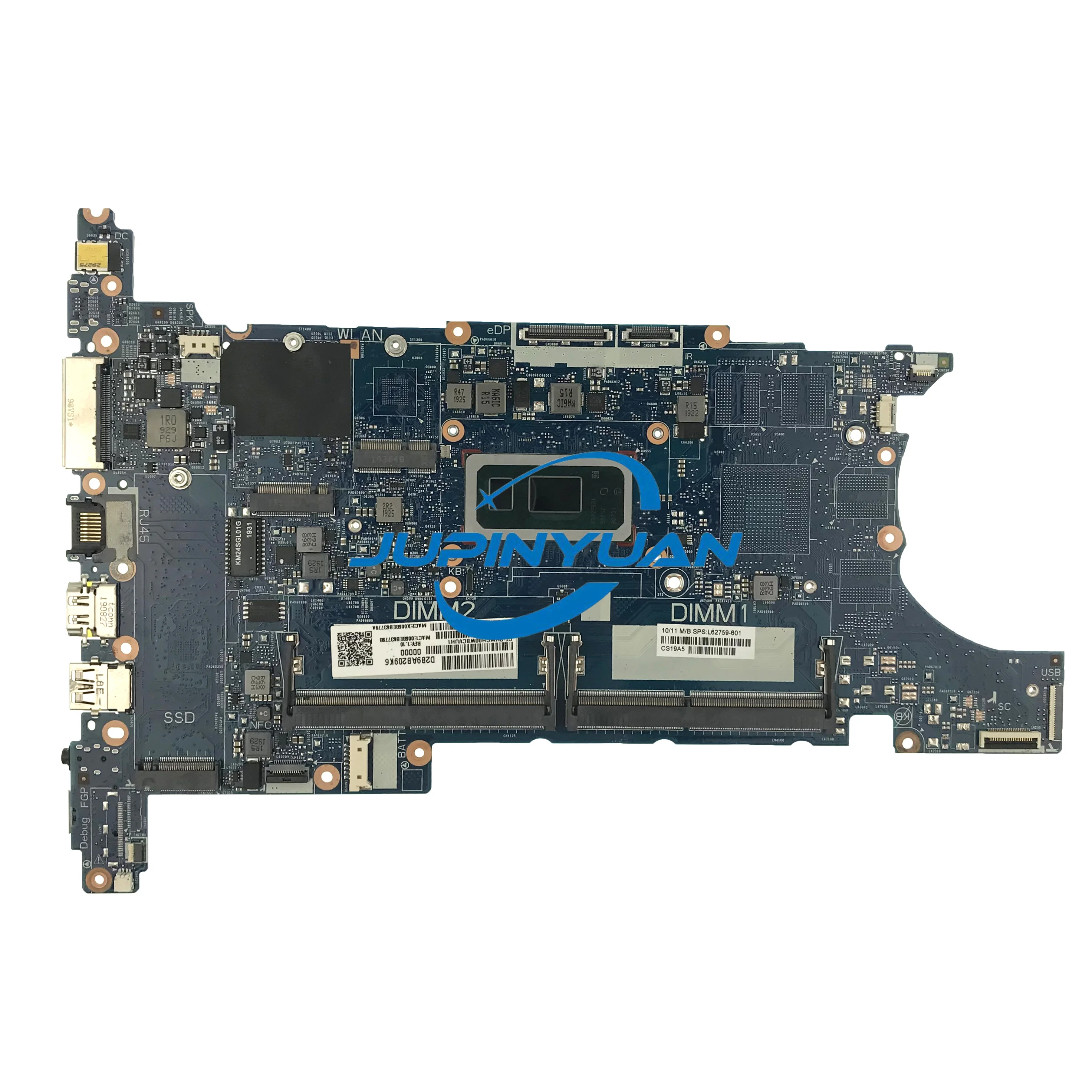 Материнская плата для ноутбука HP EliteBook 840 850 G6 HSN-I24C 6050A3022501 L62759-601 с SRF9Z, полностью протестирована
Материнская плата для ноутбука HP EliteBook 840 850 G6 HSN-I24C 6050A3022501 L62759-601 с SRF9Z, полностью протестирована