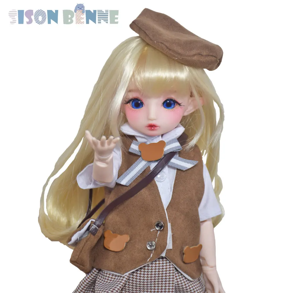 SISON BENNE Fashion Doll Toy for Kids 12inch Girl Doll with Clothes Shoe Hat Makeup Finished
SISON BENNE Fashion Doll Toy for Kids 12inch Girl Doll with Clothes Shoe Hat Makeup Finished
