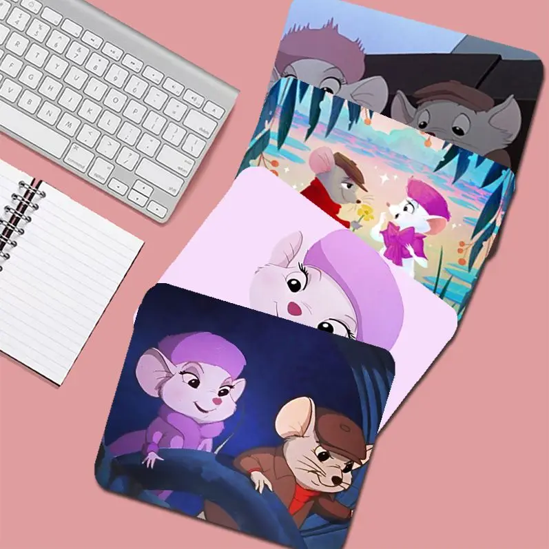 

Disney The Rescuers Mousepad Small Cartoon Anime Gaming Mouse Pad Keyboard Mouse Mats Smooth Company for PC Gamer Mousemat