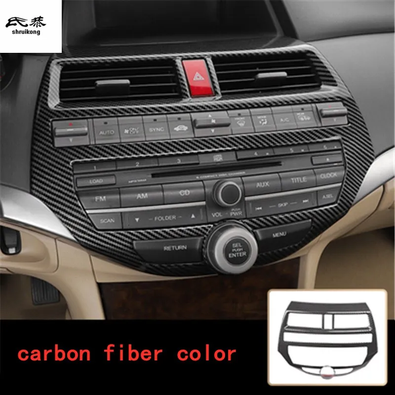 1PC ABS Carbon Fiber Grain Or Wooden Central Control Panel Decoration Cover For 2008-2012 Honda Accord MK8 Car Accessories
1PC ABS Carbon Fiber Grain Or Wooden Central Control Panel Decoration Cover For 2008-2012 Honda Accord MK8 Car Accessories