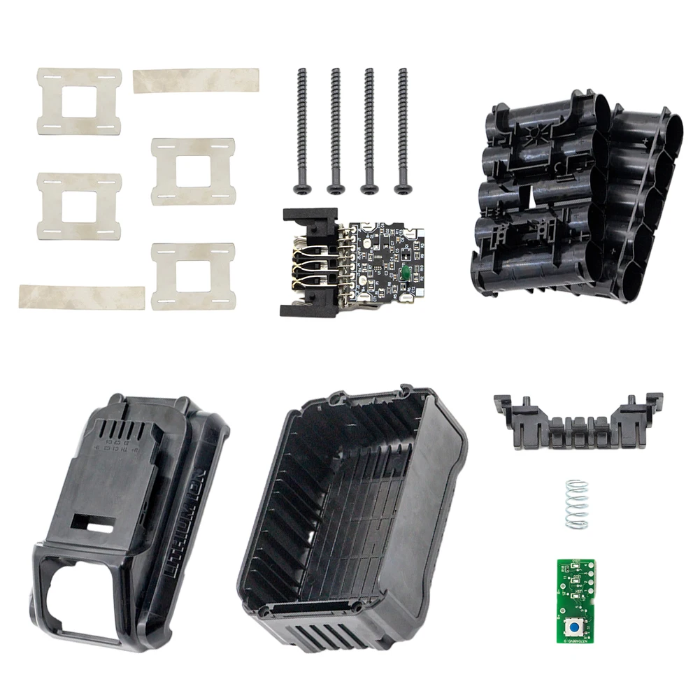 DCB200 10core 21700 Li-Ion Battery Plastic Case PCB Charging Board Battery Plastic Case For De-Walt 18V Power Tool Accessories
DCB200 10core 21700 Li-Ion Battery Plastic Case PCB Charging Board Battery Plastic Case For De-Walt 18V Power Tool Accessories