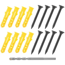 Drill Bits Plaster Board Anchors Concrete Masonry Wall Screws with Plasters for