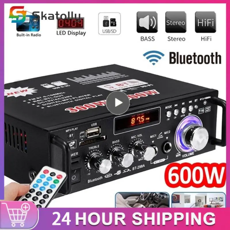 Усилитель для динамиков 300 Вт + 300 Вт 2CH HIFI аудио стерео усилитель мощности USB FM радио автомобильный домашний кинотеатр дистанционное управление
Усилитель для динамиков 300 Вт + 300 Вт 2CH HIFI аудио стерео усилитель мощности USB FM радио автомобильный домашний кинотеатр дистанционное управление