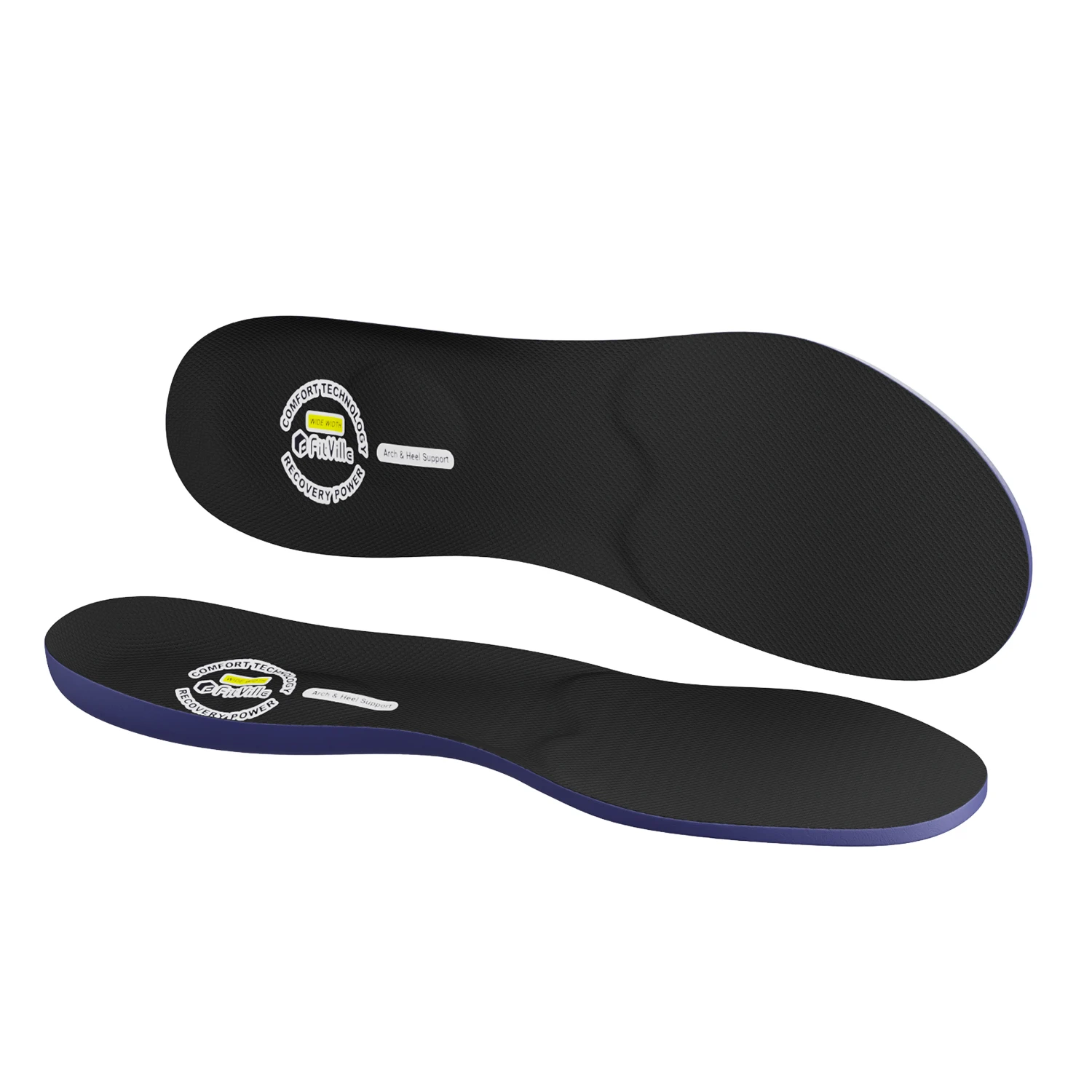 

FitVille Massage Insoles Super Soft Sports Shoes Insole for Feet Running Baskets Shoe Sole Arch Support Orthopedic