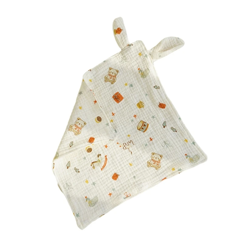 Одеяло с милыми кроличьими ушками, успокаивающее полотенце для малышей, новорожденных, дышащее защитное одеяло, квадратное
Одеяло с милыми кроличьими ушками, успокаивающее полотенце для малышей, новорожденных, дышащее защитное одеяло, квадратное