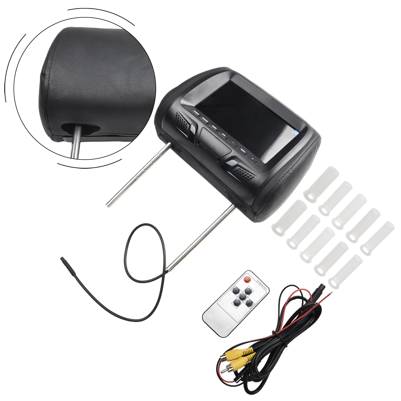 Advanced Car Backrest Multimedia Player 7 LED Screen USB/SD Card Reading Suitable for Most Cars Quick Installation
Advanced Car Backrest Multimedia Player 7 LED Screen USB/SD Card Reading Suitable for Most Cars Quick Installation