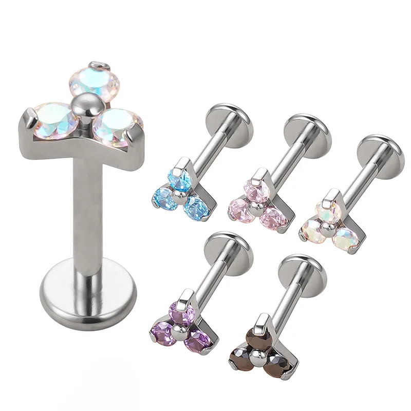 ASTM F136 Titanium CZ Stone Triangle Labret Stud Helix Ear Cartilage Earrings PIERC ear studs Lip Ring Bar Body Piercing Jewelry
ASTM F136 Titanium CZ Stone Triangle Labret Stud Helix Ear Cartilage Earrings PIERC ear studs Lip Ring Bar Body Piercing Jewelry