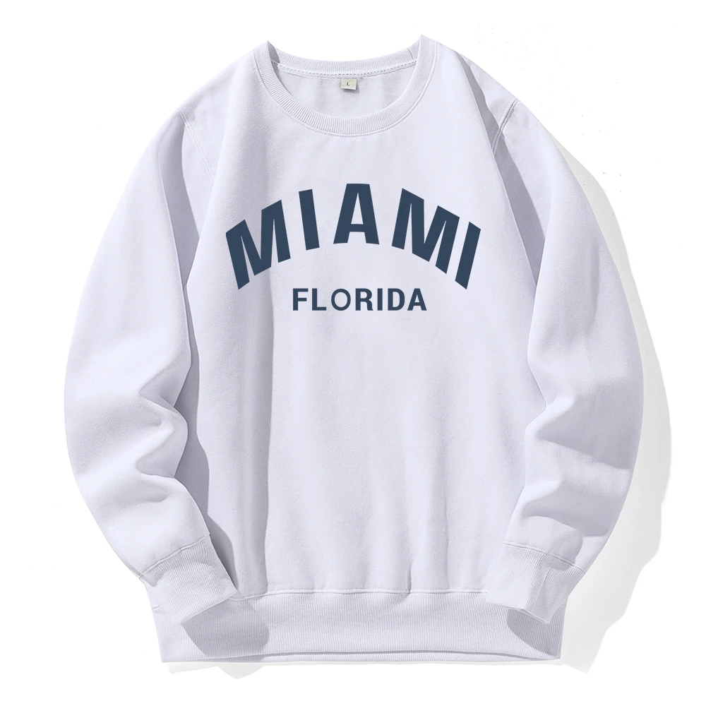 Miami Florida Letter Printing For Men Hoodies Image Novelty Funny Hoody Loose O-Neck Fleece Hoodie Casual Sports Warm Clothes
Miami Florida Letter Printing For Men Hoodies Image Novelty Funny Hoody Loose O-Neck Fleece Hoodie Casual Sports Warm Clothes