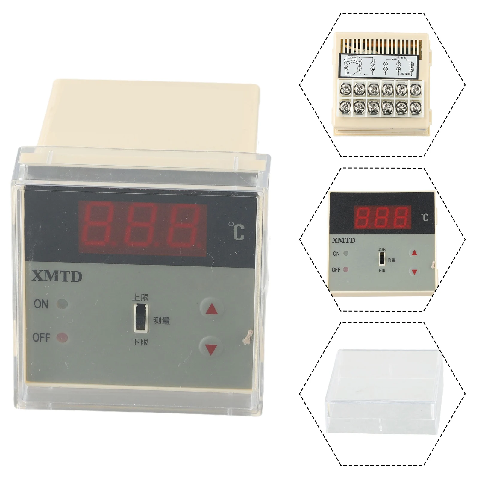 Smart Digital Display Thermostat K Type Control Meter Automatic Heating and Cooling Protects Equipment and Products
Smart Digital Display Thermostat K Type Control Meter Automatic Heating and Cooling Protects Equipment and Products