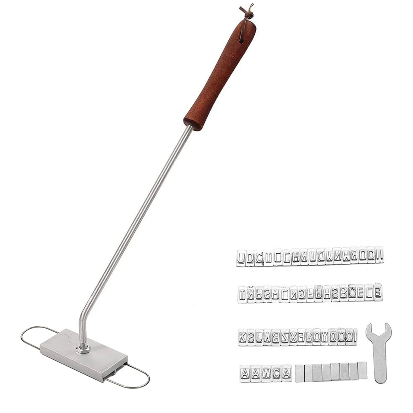 Металлический инструмент для барбекю, брендинговый инструмент «сделай сам» для приготовления мяса, гриля, вилки, принадлежности для барбекю, 55 букв
Металлический инструмент для барбекю, брендинговый инструмент «сделай сам» для приготовления мяса, гриля, вилки, принадлежности для барбекю, 55 букв