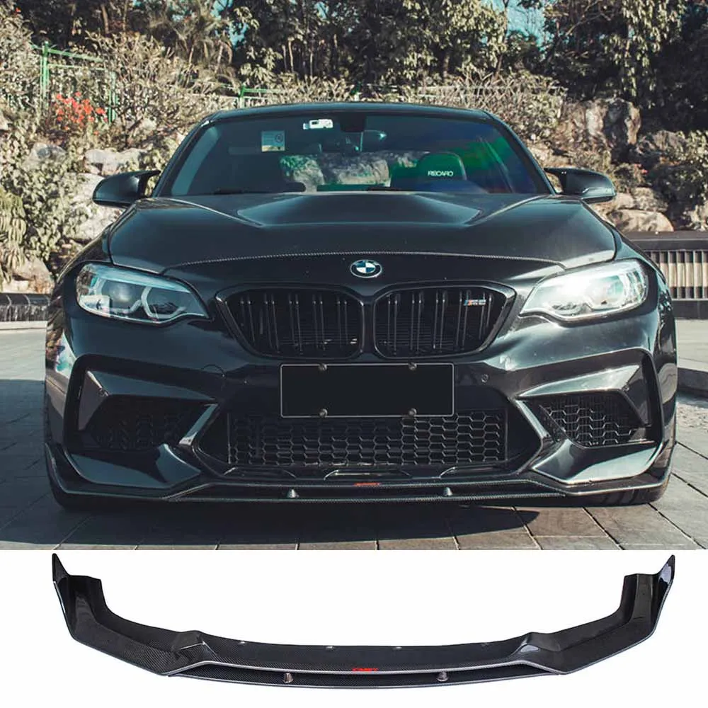 

Передний бампер для BMW M2/M2C/F87 из углеродного волокна, губа, задний диффузор, утка, крыло, спойлер, вентиляционное оформление автомобиля
