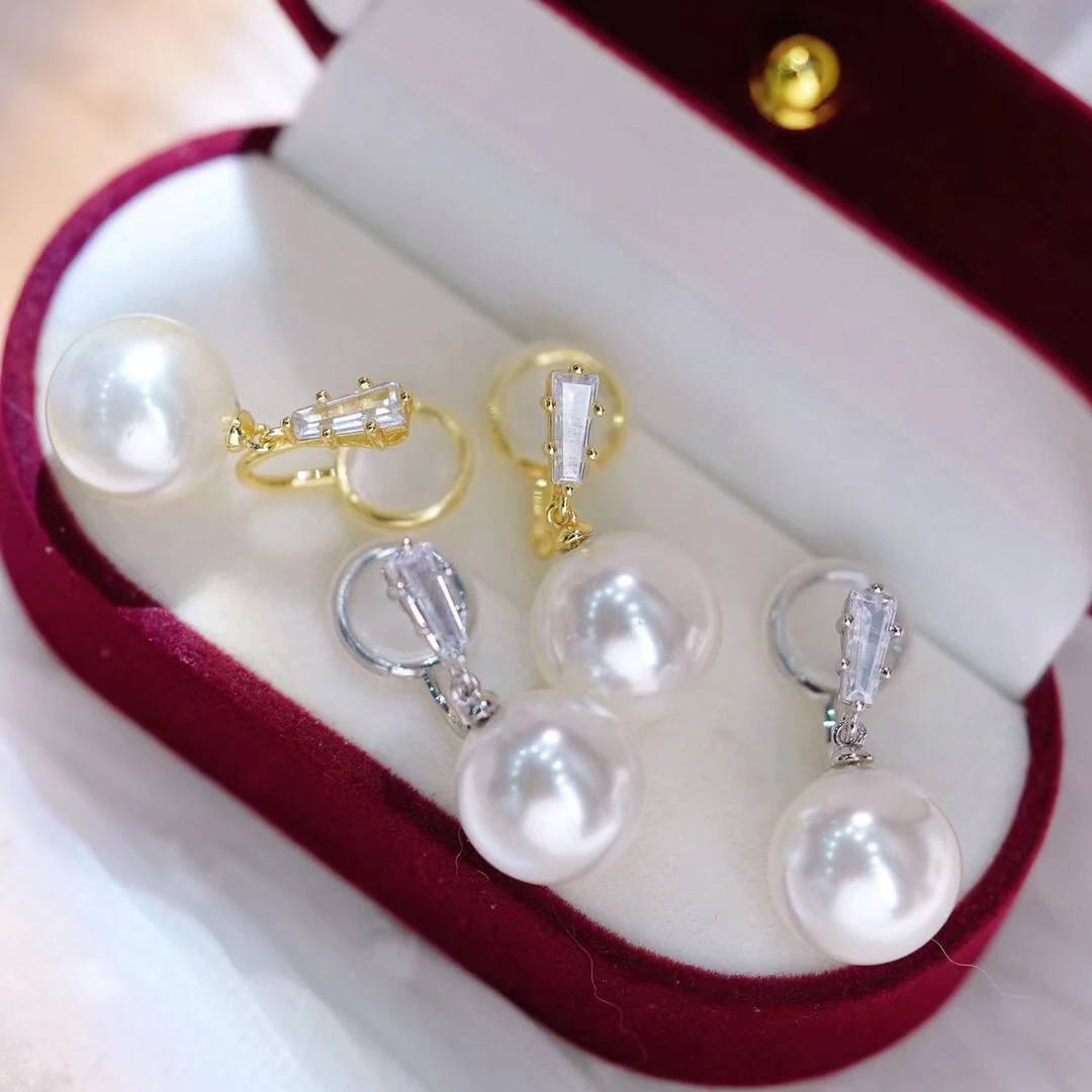 Серьги-Клипсы из стерлингового серебра 925 пробы, фурнитура для крепления ювелирных изделий, фитинги, женские аксессуары для бусин 10-11 мм
Серьги-Клипсы из стерлингового серебра 925 пробы, фурнитура для крепления ювелирных изделий, фитинги, женские аксессуары для бусин 10-11 мм