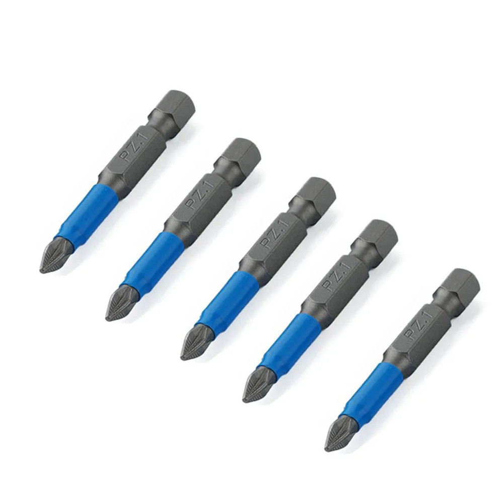 Durability Screwdriver Bit Set Electric Tools 5* 50mm Length 5pcs Blue+Silver High Snap Magnetic Non-slip PH1 PH3
Durability Screwdriver Bit Set Electric Tools 5* 50mm Length 5pcs Blue+Silver High Snap Magnetic Non-slip PH1 PH3