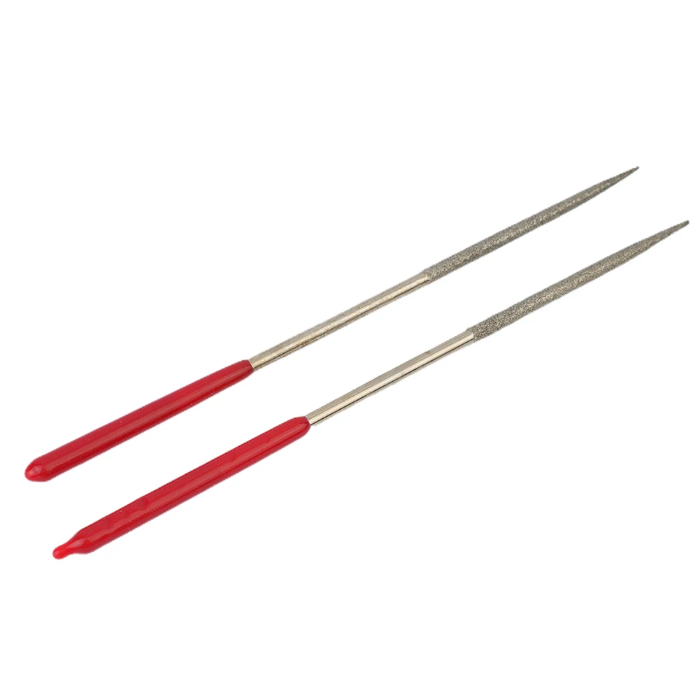 Needle File Diamond Files Industrial 2 Pcs Accessories DIY Parts Silver Tone + Red Tool For Mechanics High Quality
Needle File Diamond Files Industrial 2 Pcs Accessories DIY Parts Silver Tone + Red Tool For Mechanics High Quality