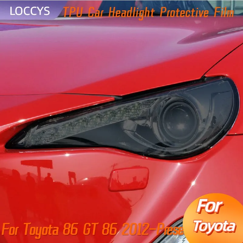 For Toyota 86 GT 86 2012-Present Car Headlight Protection Tint Film Smoke Black Transparent TPU Front Light Sticker Accessorie
For Toyota 86 GT 86 2012-Present Car Headlight Protection Tint Film Smoke Black Transparent TPU Front Light Sticker Accessorie