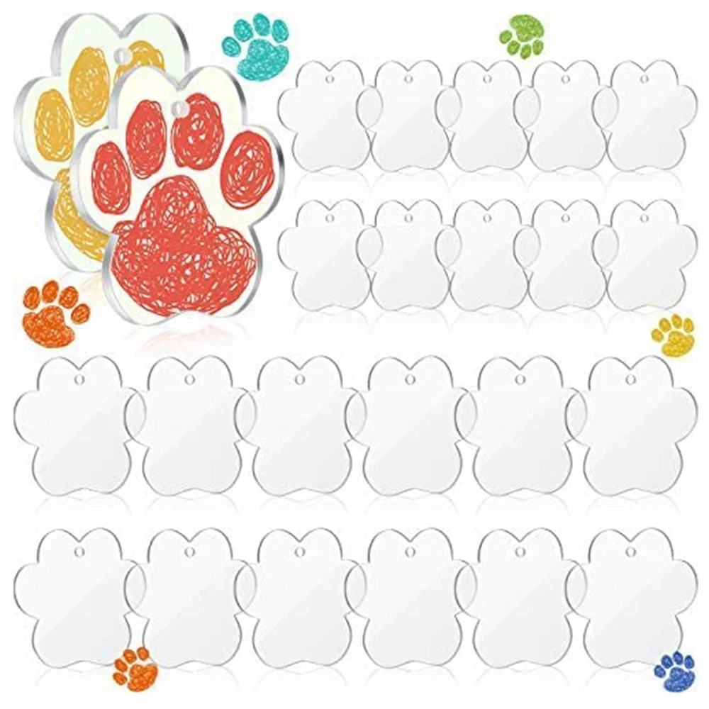 30pcs Blanks Clear Paw Shape Key Acrylic Paw Keychain Blanks Transparent Discs Precut Blanks for DIY Vinyl Keychain Projects
30pcs Blanks Clear Paw Shape Key Acrylic Paw Keychain Blanks Transparent Discs Precut Blanks for DIY Vinyl Keychain Projects