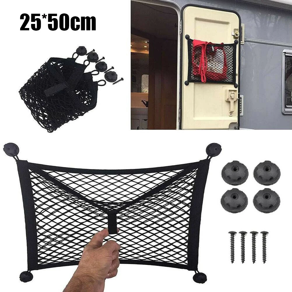 25x50cm Car Back Rear Trunk Storage Net Seat Elastic String Net Extra Large Elastic Storage Net For Cargo Van Motorhome Mobile
25x50cm Car Back Rear Trunk Storage Net Seat Elastic String Net Extra Large Elastic Storage Net For Cargo Van Motorhome Mobile