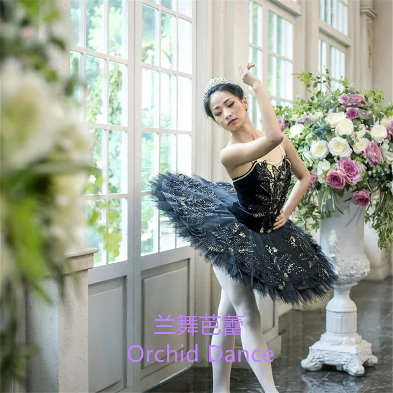 

Elegent High Quality Professional Custom Size Classical Girls Red Gray Bird Ballet Tutu Costumes