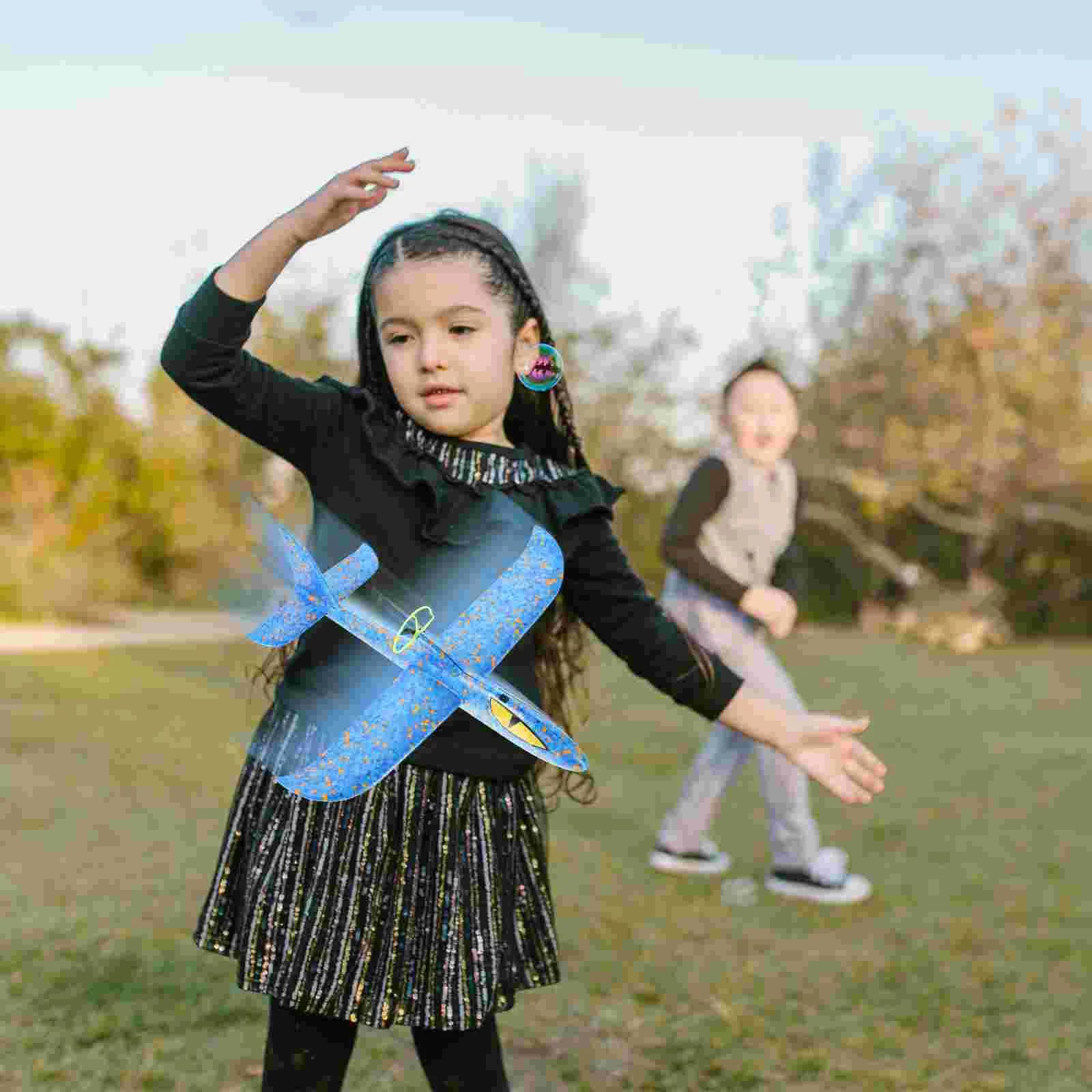 Electric Airplane Foams Throwing Airplane Flying Toys Airplane Model Kids for Family Children Boys Outdoor Fun Toys
Electric Airplane Foams Throwing Airplane Flying Toys Airplane Model Kids for Family Children Boys Outdoor Fun Toys