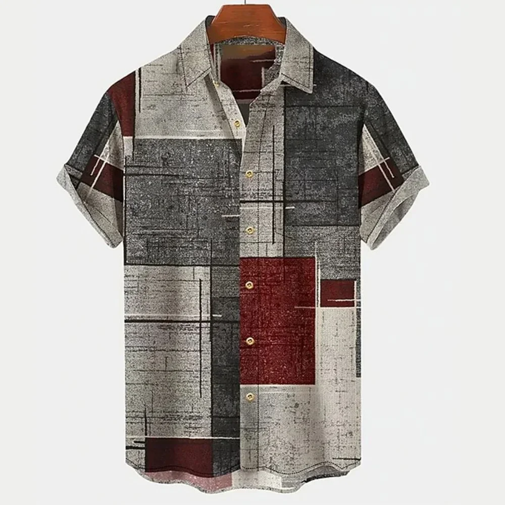 Vintage Men Shirts Summer Clothing Lattice 3d Shirt Short Sleeve Tops Casual Apparel 5xl Oversized Garments 2023 For Male Blouse
Vintage Men Shirts Summer Clothing Lattice 3d Shirt Short Sleeve Tops Casual Apparel 5xl Oversized Garments 2023 For Male Blouse