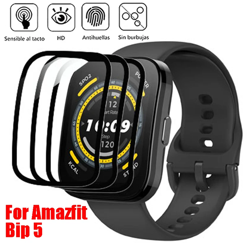 Протектор экрана для Amazfit Bip 5 3D полное покрытие Простая установка пленки против царапин HD прозрачная пленка для Huami Amazfit Bip 5
Протектор экрана для Amazfit Bip 5 3D полное покрытие Простая установка пленки против царапин HD прозрачная пленка для Huami Amazfit Bip 5