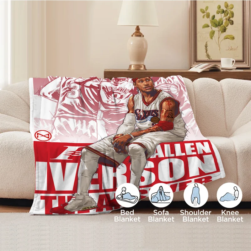 Basketball Star Bed Blanket for Living Room Fluffy Soft Blankets Bedroom Decoration Boho Home Decor Bedspread the Throw Fleece
Basketball Star Bed Blanket for Living Room Fluffy Soft Blankets Bedroom Decoration Boho Home Decor Bedspread the Throw Fleece