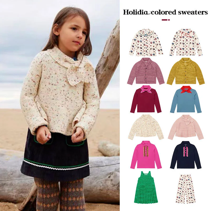 Girls' Sweater 2023 Autumn/Winter MP High Definition Holiday Baby Children's Bow Pullover Knitted Cardigan Set sweaters jumpers
Girls' Sweater 2023 Autumn/Winter MP High Definition Holiday Baby Children's Bow Pullover Knitted Cardigan Set sweaters jumpers