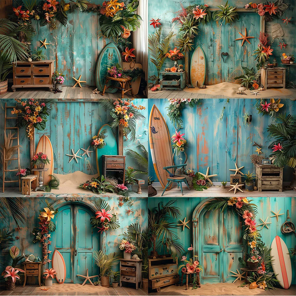 

Summer Flower Photography Background Arch Wall Gate Kids Adult Birthday Party Maternity Portrait Decor Backdrop Photo Studio