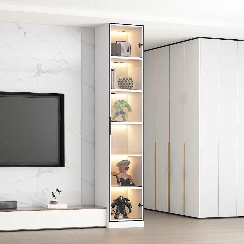 Glass Door Storage Cabinet Narrow Cabinet Storage Lego Hand Cabinet Display Bookcase TV Background Wall
Glass Door Storage Cabinet Narrow Cabinet Storage Lego Hand Cabinet Display Bookcase TV Background Wall