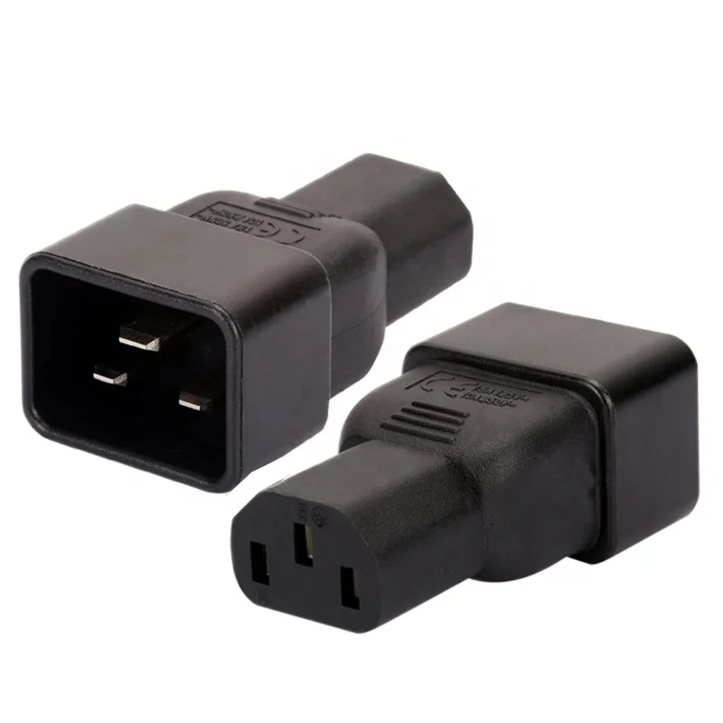 Прямой переходник переменного тока IEC320 C20 в C13, переходник, соединительный кабель питания
Прямой переходник переменного тока IEC320 C20 в C13, переходник, соединительный кабель питания