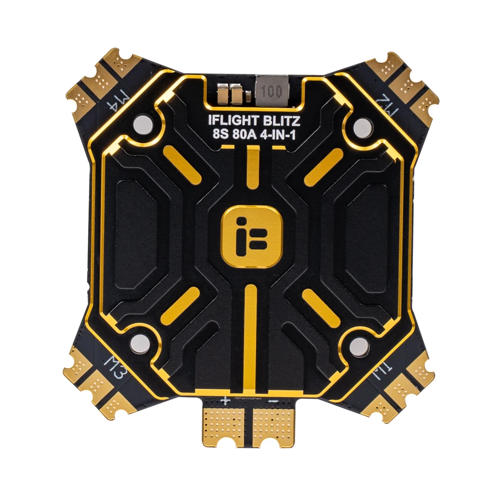 IFlight BLITZ E80 PRO BLHELI32 80A 4in1 ESC 2-8S LIPO 35X35mm for RC Multirotor X-CALSS Cinelifter Drones Taurus X8 DIY Parts
IFlight BLITZ E80 PRO BLHELI32 80A 4in1 ESC 2-8S LIPO 35X35mm for RC Multirotor X-CALSS Cinelifter Drones Taurus X8 DIY Parts