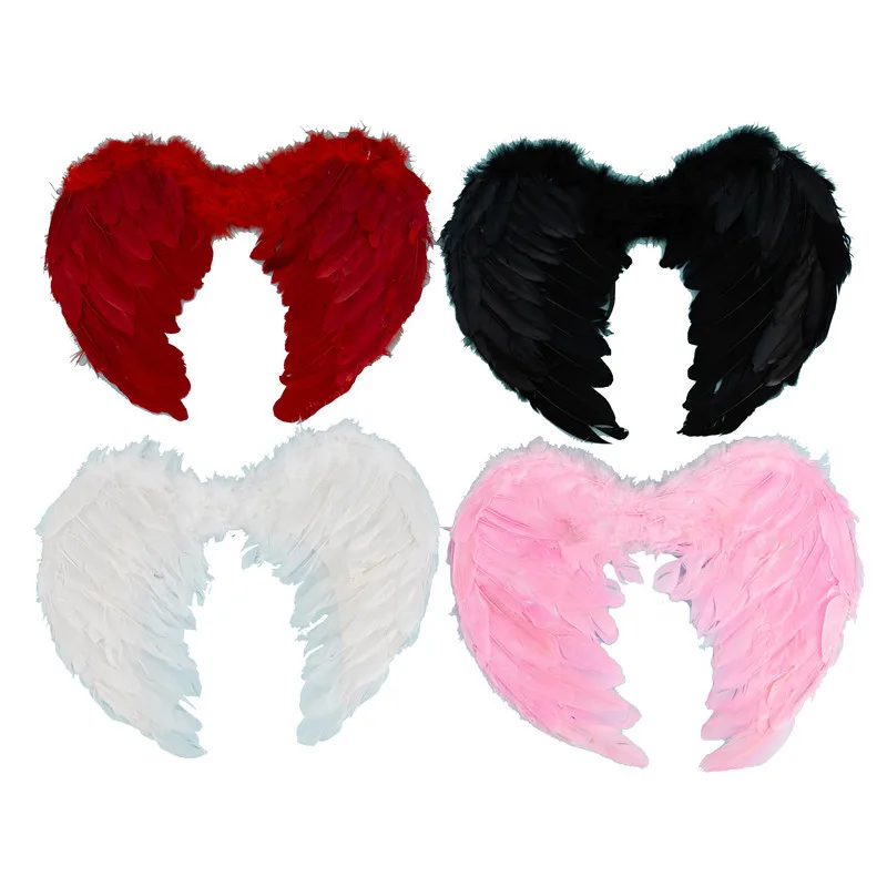 Angel Wings White Black Pink Red Feather Wings Cosplay Wings Stage Show Halloween Christmas Party CostumeAdult Children Gift
Angel Wings White Black Pink Red Feather Wings Cosplay Wings Stage Show Halloween Christmas Party CostumeAdult Children Gift