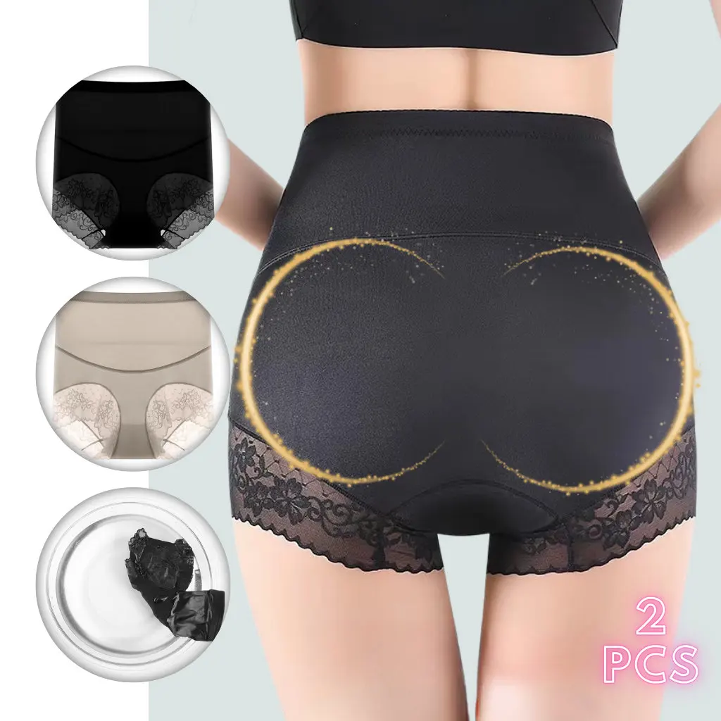 2Pcs High Waist Lace Panties Women Seamless Slimming Tummy Control Briefs Sexy Plus Size Shapers Lingerie Cotton Health Knickers
2Pcs High Waist Lace Panties Women Seamless Slimming Tummy Control Briefs Sexy Plus Size Shapers Lingerie Cotton Health Knickers