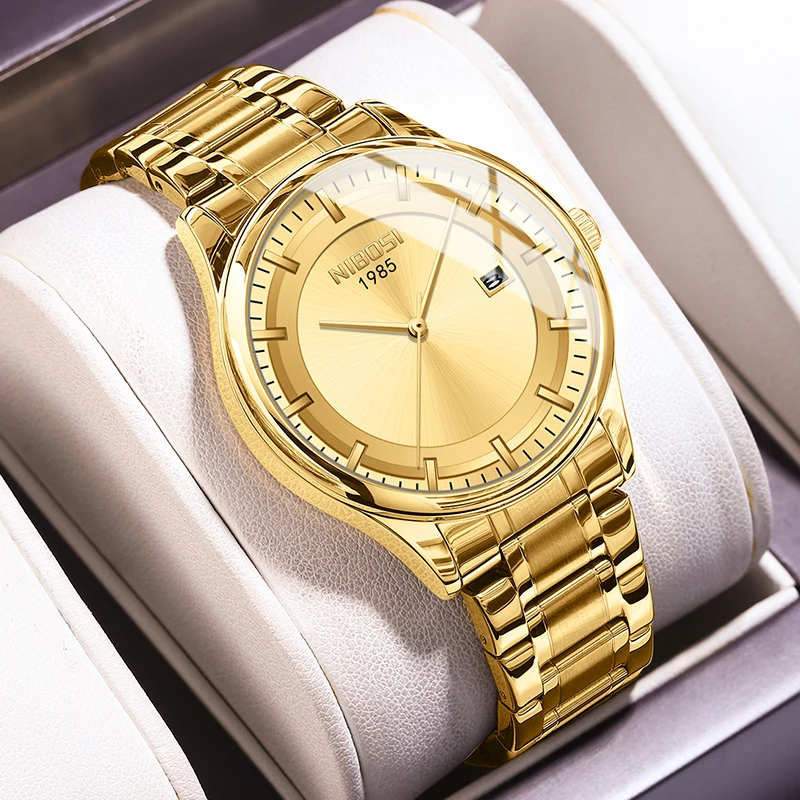 

NIBOSI 2024 Brand Luxury Men's Watch Waterproof Date Clock Male Sports Watches Men Quartz Casual Wrist Watch Relogio Masculino