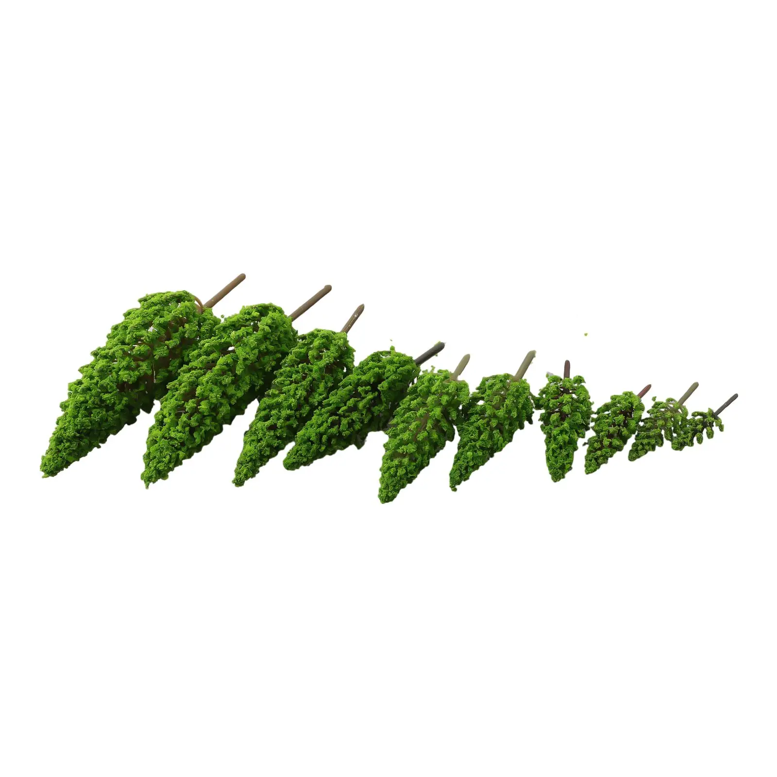 Add Life to Your Train Railroad Diorama with Green Pine Model Trees, Great for Wargames and Bonsai Gardens, Set of 10
Add Life to Your Train Railroad Diorama with Green Pine Model Trees, Great for Wargames and Bonsai Gardens, Set of 10