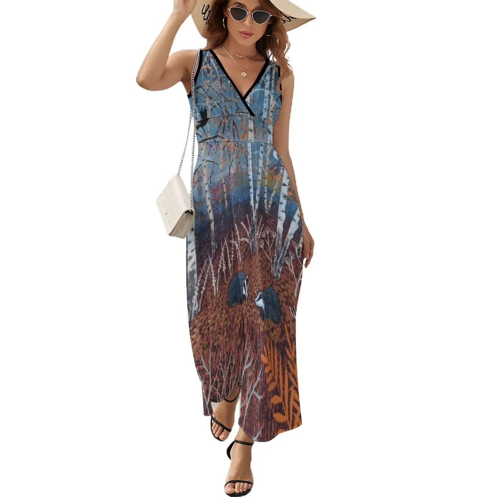 The Badgers of Autumn Wood Sleeveless Dress sexy short dresses daring women's elegant loose dresses summer dress women 2023
The Badgers of Autumn Wood Sleeveless Dress sexy short dresses daring women's elegant loose dresses summer dress women 2023