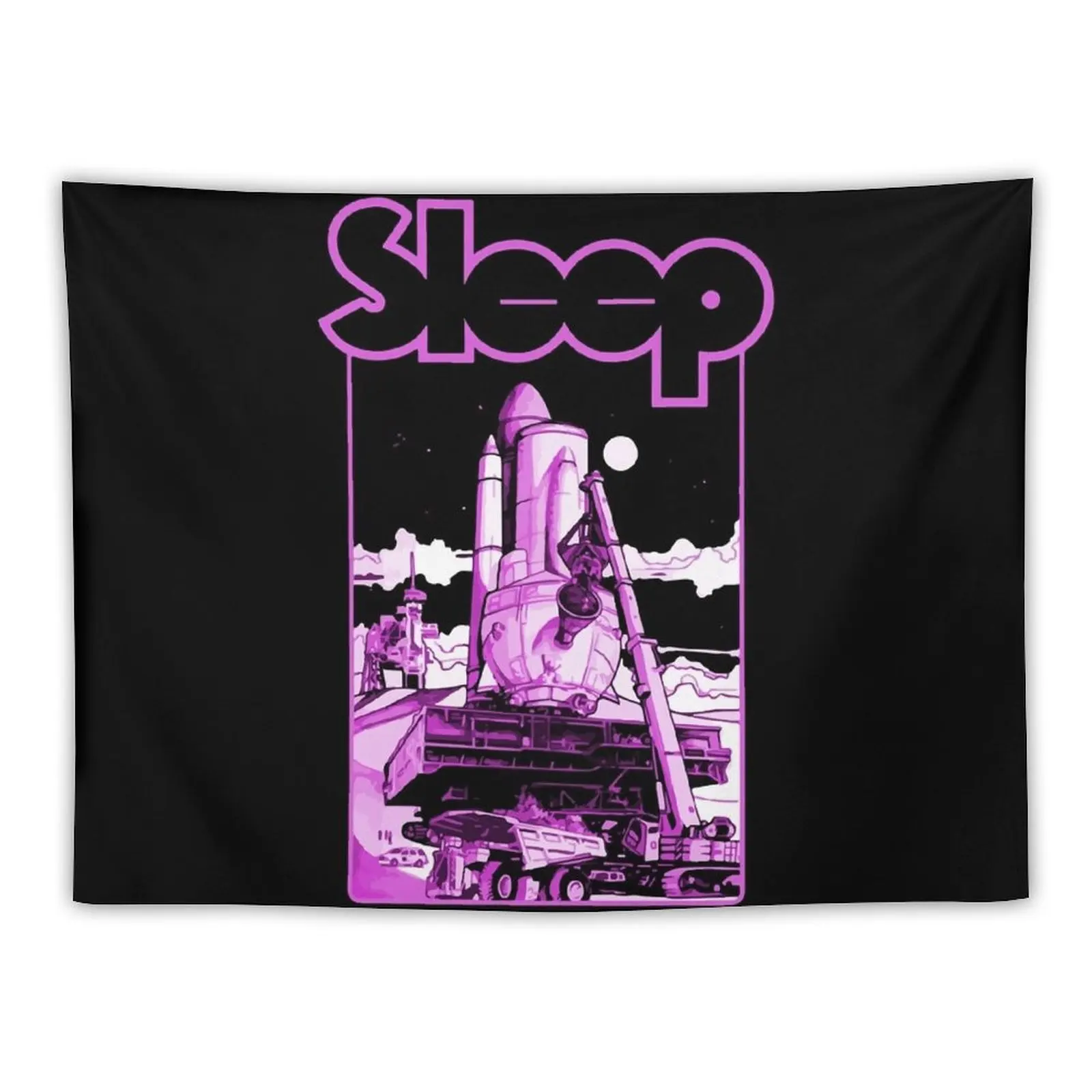 

Stoner Metal Sleep Band T-Shirt Tapestry Anime Decor Room Decor For Girls Decoration For Rooms Tapestries Wall Hanging