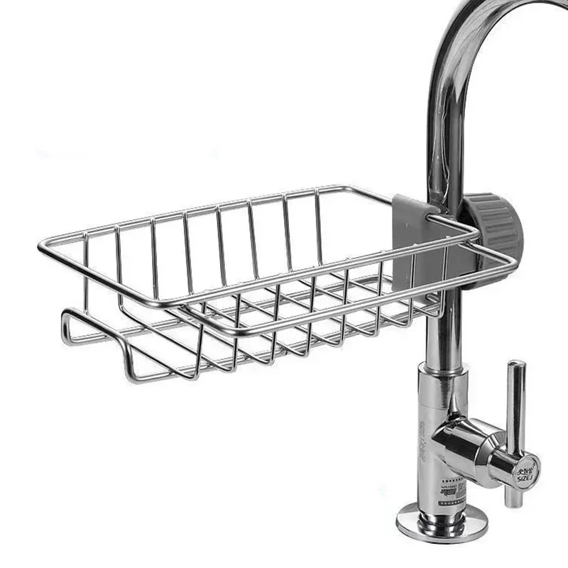 Kitchen Stainless Steel Sink Drain Rack Sponge Storage Faucet Holder Soap Drainer Towel Rack Shelf Organizer Kitchen Accessories
Kitchen Stainless Steel Sink Drain Rack Sponge Storage Faucet Holder Soap Drainer Towel Rack Shelf Organizer Kitchen Accessories