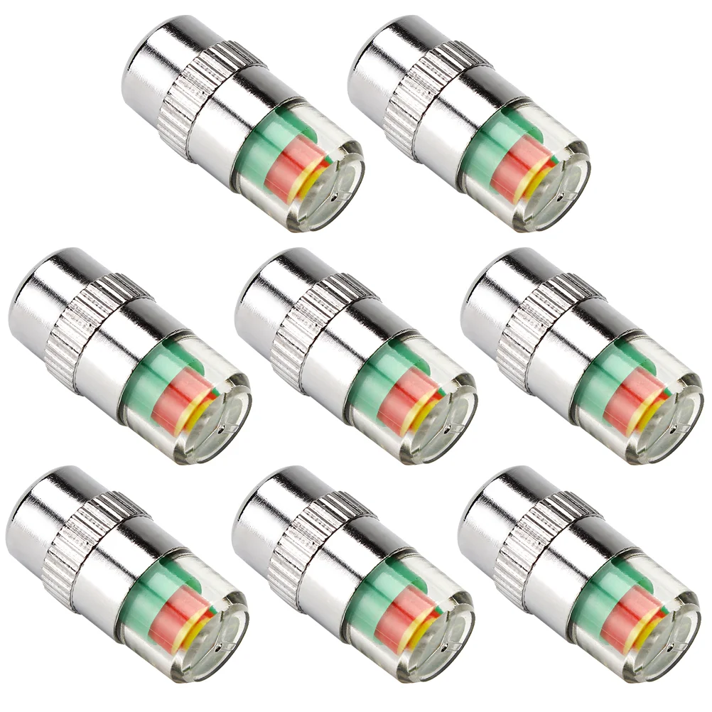 Alarm Valve Core Cap Cars Anti-theft Valves Stem Caps Tyre Pressure Tire Monitor Three Color Eye Alert PC Sensors Monitoring
Alarm Valve Core Cap Cars Anti-theft Valves Stem Caps Tyre Pressure Tire Monitor Three Color Eye Alert PC Sensors Monitoring