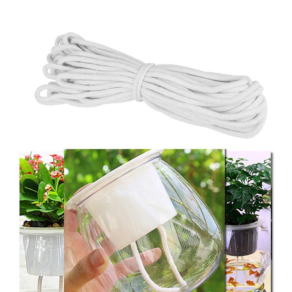 Watering Cord Reliable Plant Care With Self Watering Cotton Rope DIY Automatic Watering 10M Length 4mm Diameter
Watering Cord Reliable Plant Care With Self Watering Cotton Rope DIY Automatic Watering 10M Length 4mm Diameter