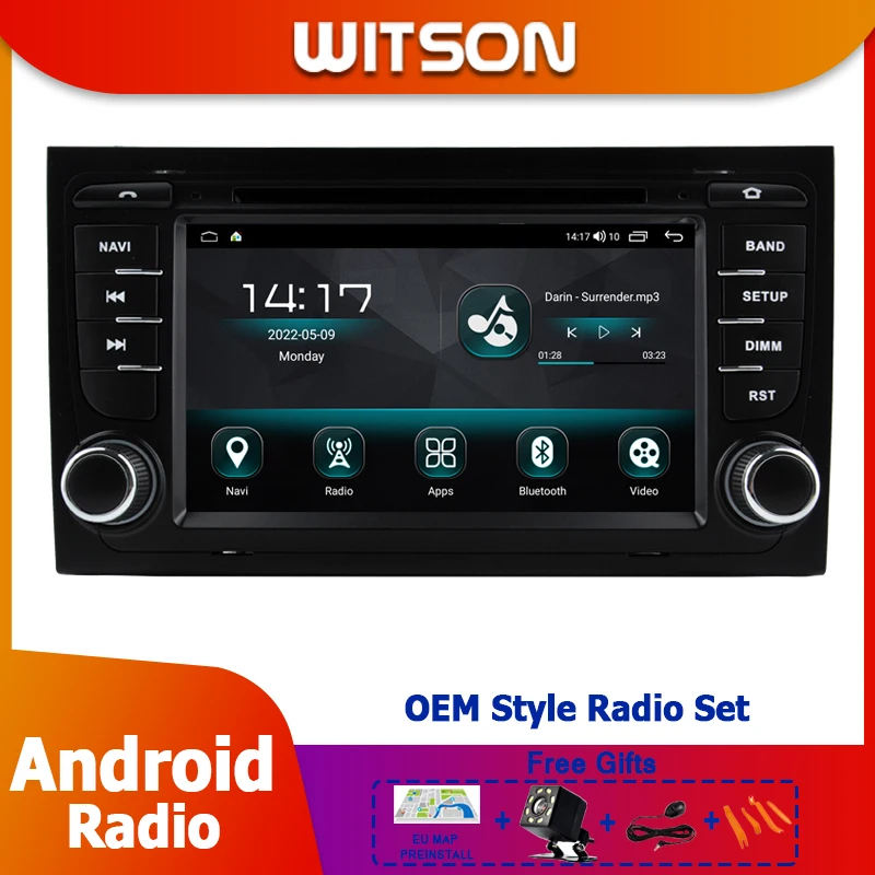 7" Radio Car Stereo GPS Stereo For Audi A4 B6 B7 S4 RS4 8E 8H Seat Exeo 2002-2008 CarPlay Player
7" Radio Car Stereo GPS Stereo For Audi A4 B6 B7 S4 RS4 8E 8H Seat Exeo 2002-2008 CarPlay Player