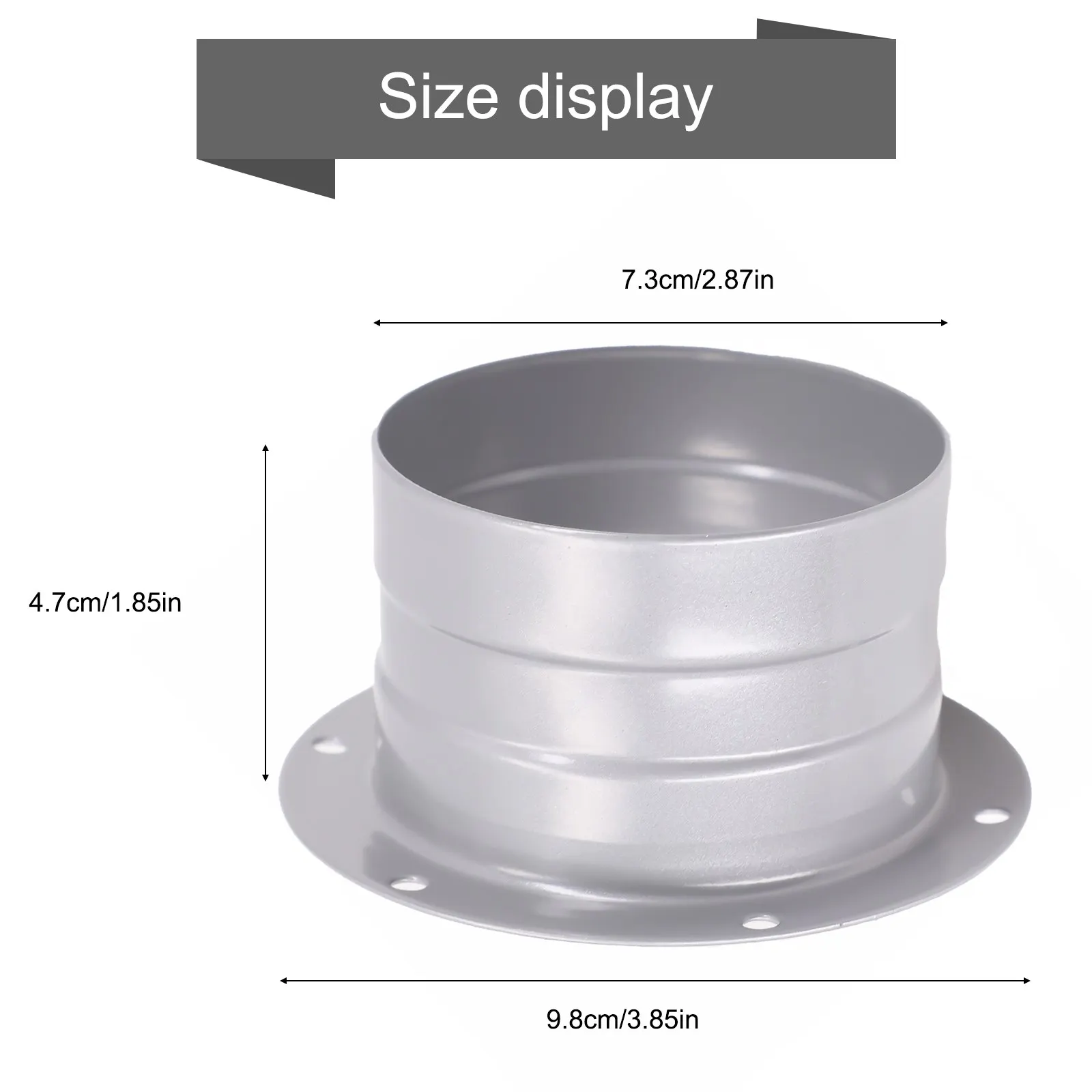 Adapter Flange Connection Flange Flange Adapter Galvanized Gray Metal Vent Pipe 120mm 150mm 1pcs 200mm Brand New
Adapter Flange Connection Flange Flange Adapter Galvanized Gray Metal Vent Pipe 120mm 150mm 1pcs 200mm Brand New
