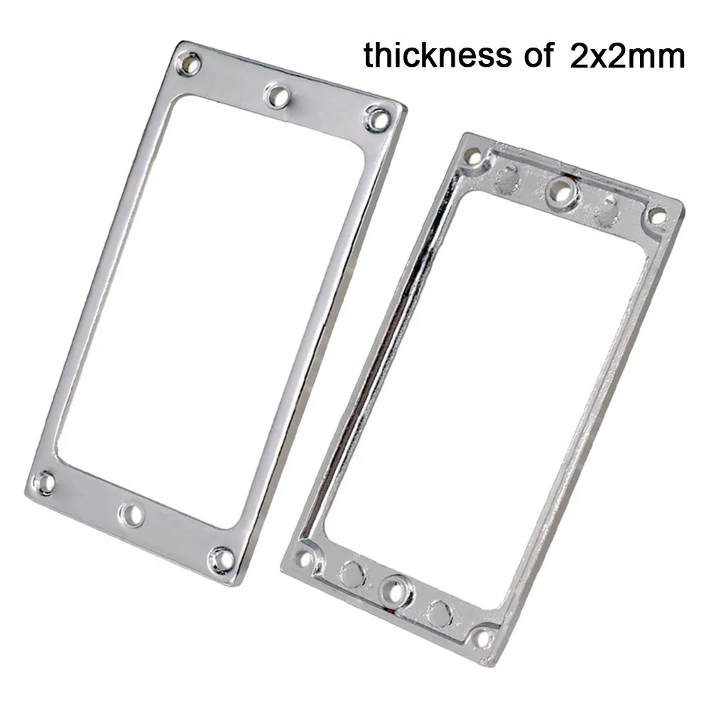 Electric Guitar Humbucker Pickup Surround Frame Mounting Ring 2mmx2mm Pack of 2 Available Colors Silver Black Gold
Electric Guitar Humbucker Pickup Surround Frame Mounting Ring 2mmx2mm Pack of 2 Available Colors Silver Black Gold