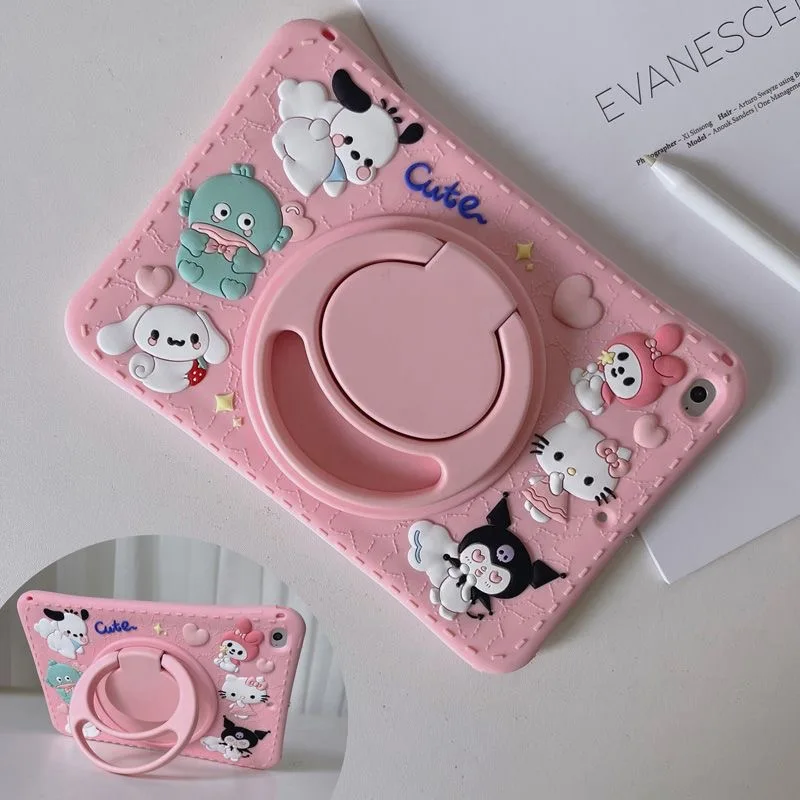 Sanrio Hello Kitty with Pen Slot for IPad 7 8 9 Generation Mini 4 5 6 Pro 11 10.2 10.9 Air 3 4 5 Inch Protective Silicone Cover
Sanrio Hello Kitty with Pen Slot for IPad 7 8 9 Generation Mini 4 5 6 Pro 11 10.2 10.9 Air 3 4 5 Inch Protective Silicone Cover