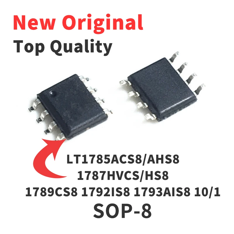 1 Piece LT1789CS8-10 LT1793AIS8 LT1792CS8 LT1787HVCS8 LT1787CS8 LT1785CS8 LT1785AHS8 LT1785ACS8 LT1785HS8 LT1789IS8-1 SOP-8
1 Piece LT1789CS8-10 LT1793AIS8 LT1792CS8 LT1787HVCS8 LT1787CS8 LT1785CS8 LT1785AHS8 LT1785ACS8 LT1785HS8 LT1789IS8-1 SOP-8