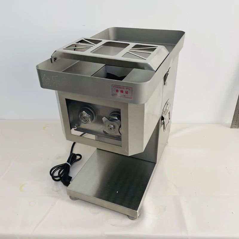 New product Commercial Meat Cutter Slicer Desktop 110v / 220v Restaurant Kitchen Electric Meat Cutting Machine
New product Commercial Meat Cutter Slicer Desktop 110v / 220v Restaurant Kitchen Electric Meat Cutting Machine